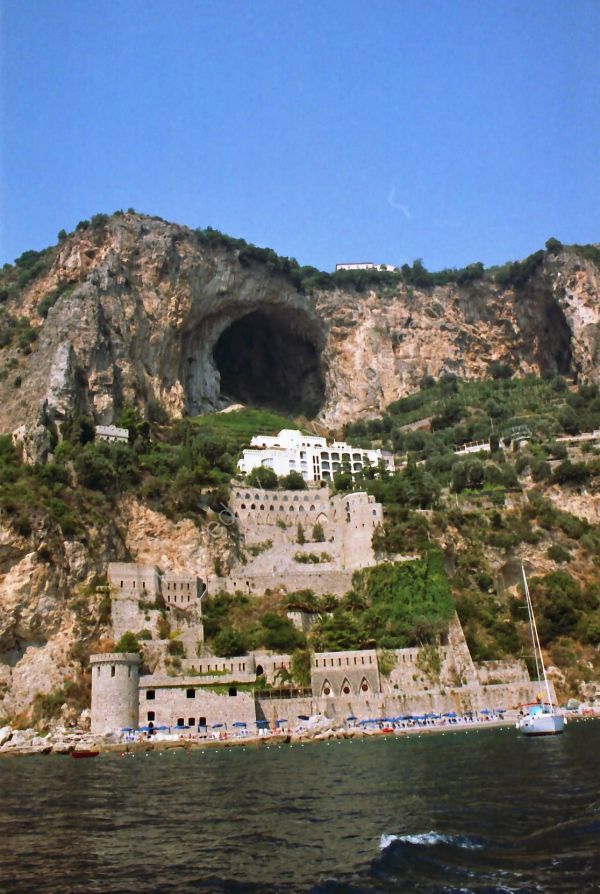 Buildings on Amalfi Coast